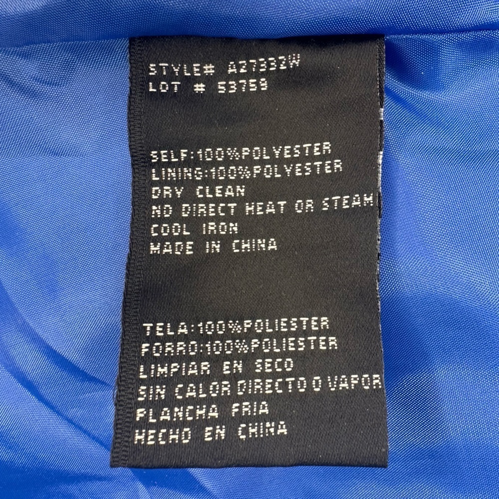 Betsy & Adam Long Sleeve Taffeta Gown - Picture 10 of 10